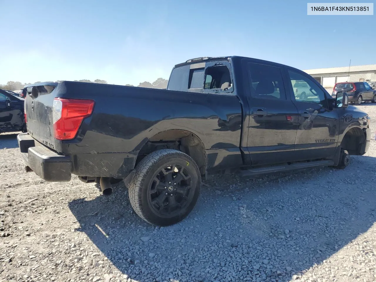 2019 Nissan Titan Xd Sl VIN: 1N6BA1F43KN513851 Lot: 76808734