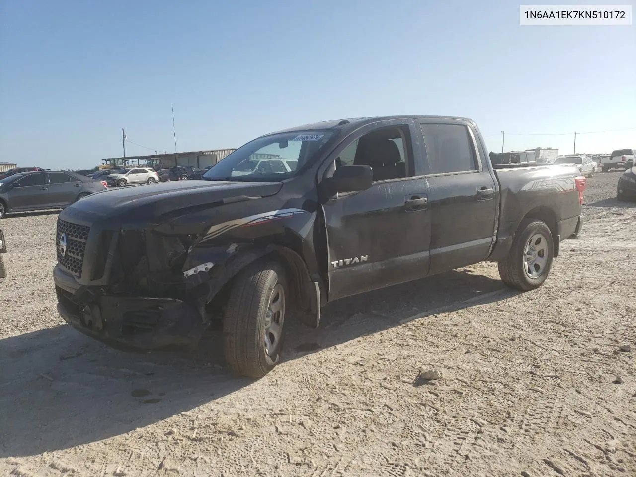 2019 Nissan Titan S VIN: 1N6AA1EK7KN510172 Lot: 77405974