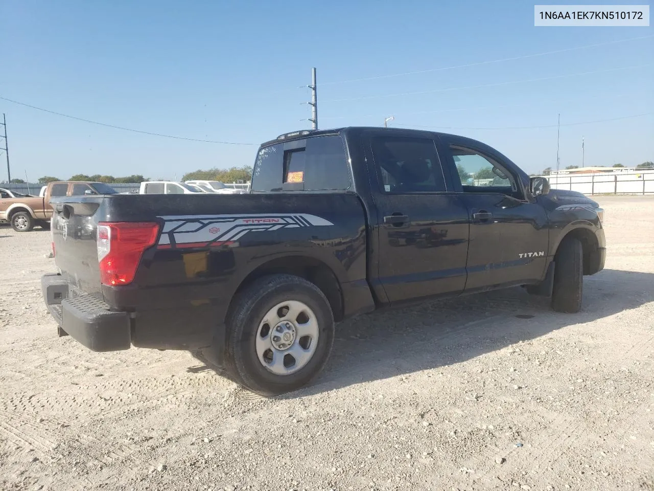 2019 Nissan Titan S VIN: 1N6AA1EK7KN510172 Lot: 77405974