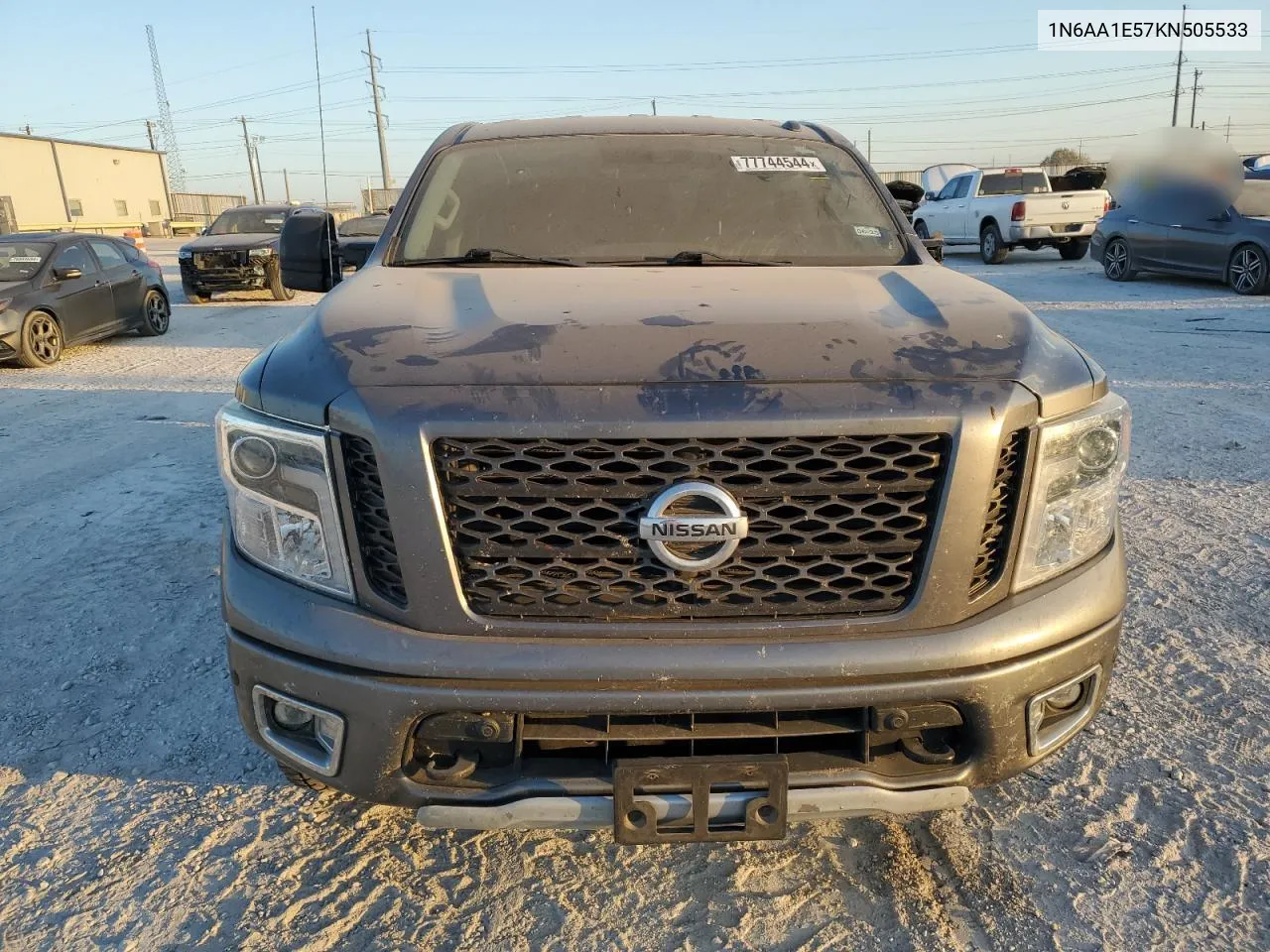 2019 Nissan Titan Sv VIN: 1N6AA1E57KN505533 Lot: 77744544