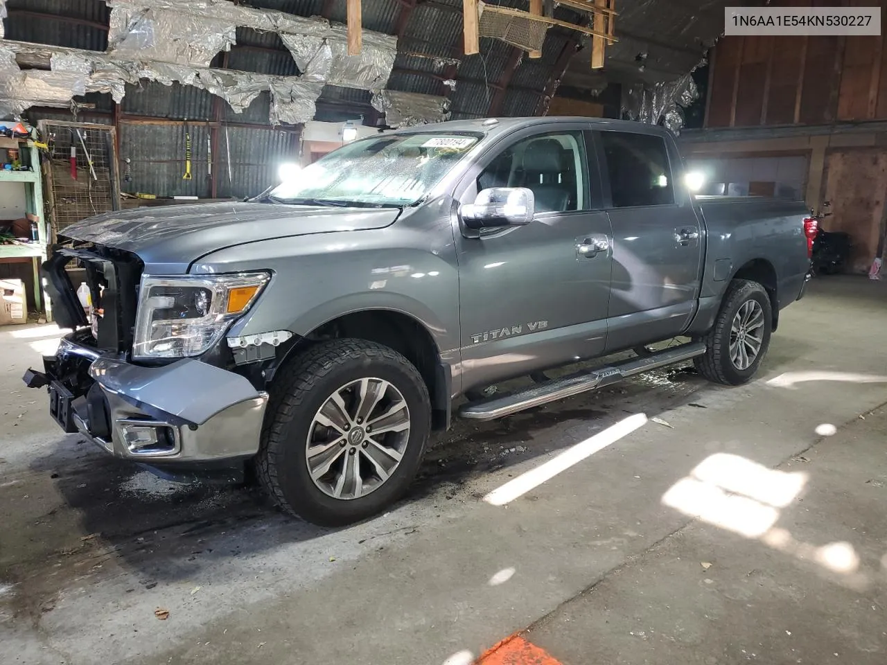 2019 Nissan Titan Sv VIN: 1N6AA1E54KN530227 Lot: 77800194