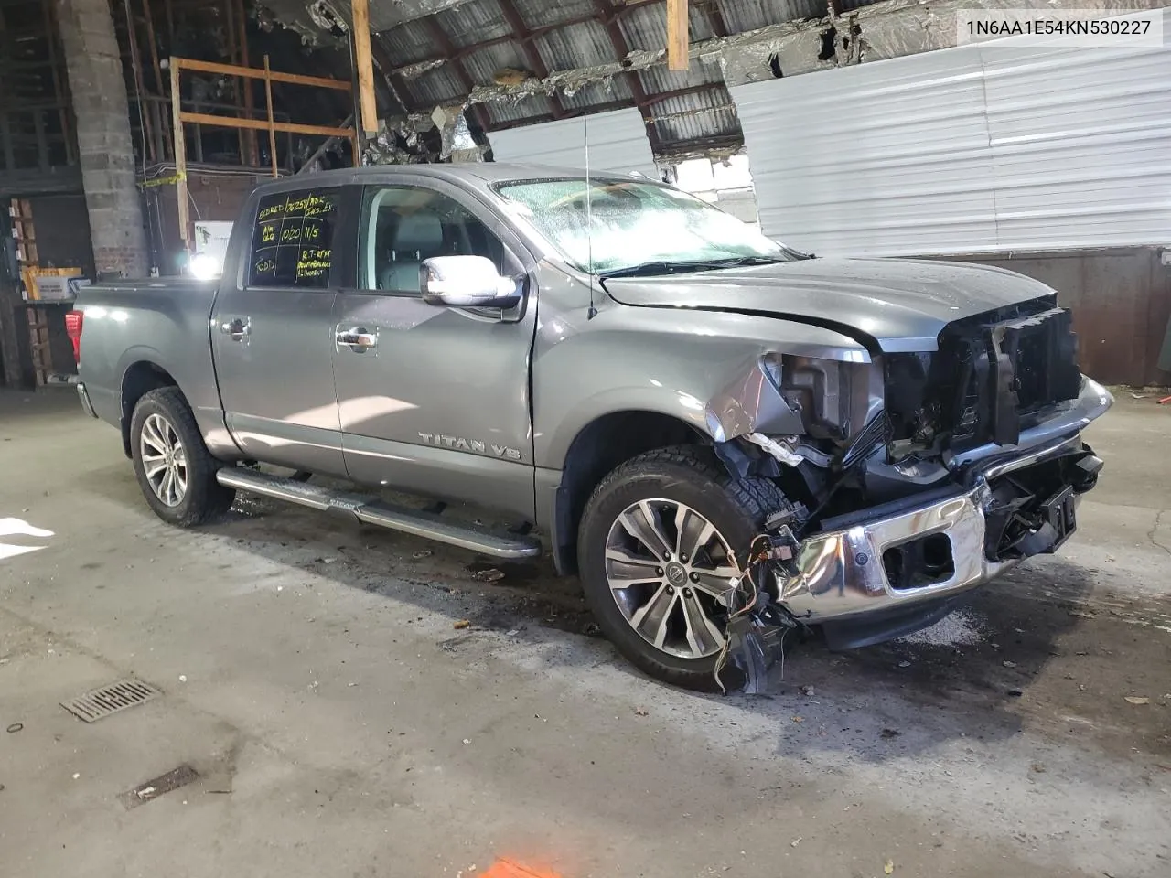 2019 Nissan Titan Sv VIN: 1N6AA1E54KN530227 Lot: 77800194