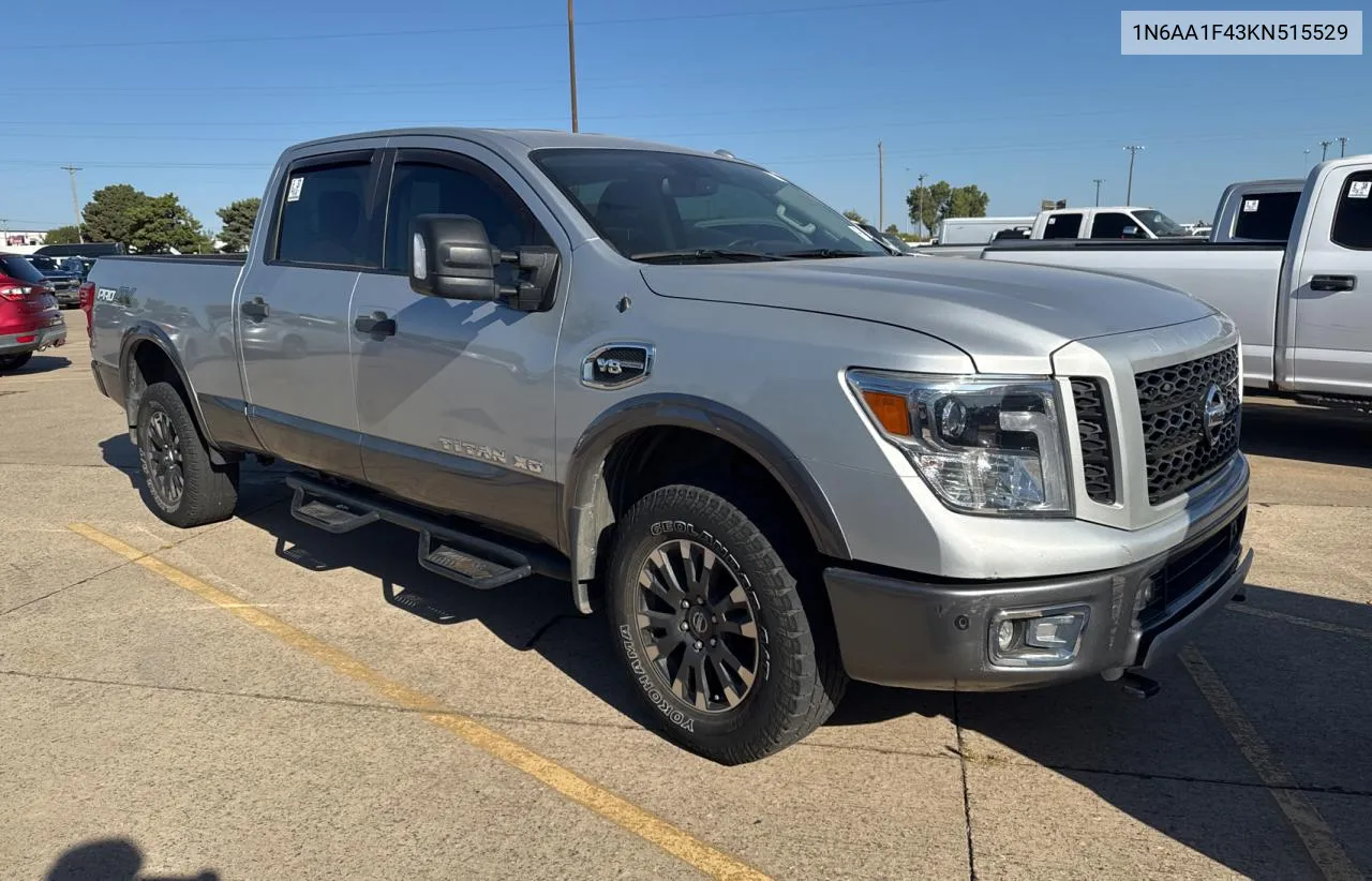 2019 Nissan Titan Xd Sl VIN: 1N6AA1F43KN515529 Lot: 77988254