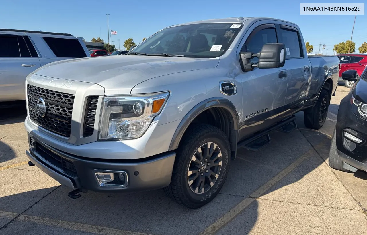 2019 Nissan Titan Xd Sl VIN: 1N6AA1F43KN515529 Lot: 77988254