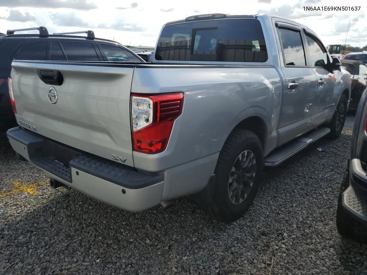 2019 Nissan Titan Plat VIN: 1N6AA1E69KN501637 Lot: 78333024