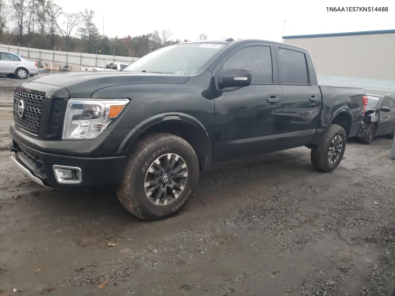 2019 Nissan Titan Sv VIN: 1N6AA1E57KN514488 Lot: 79879184