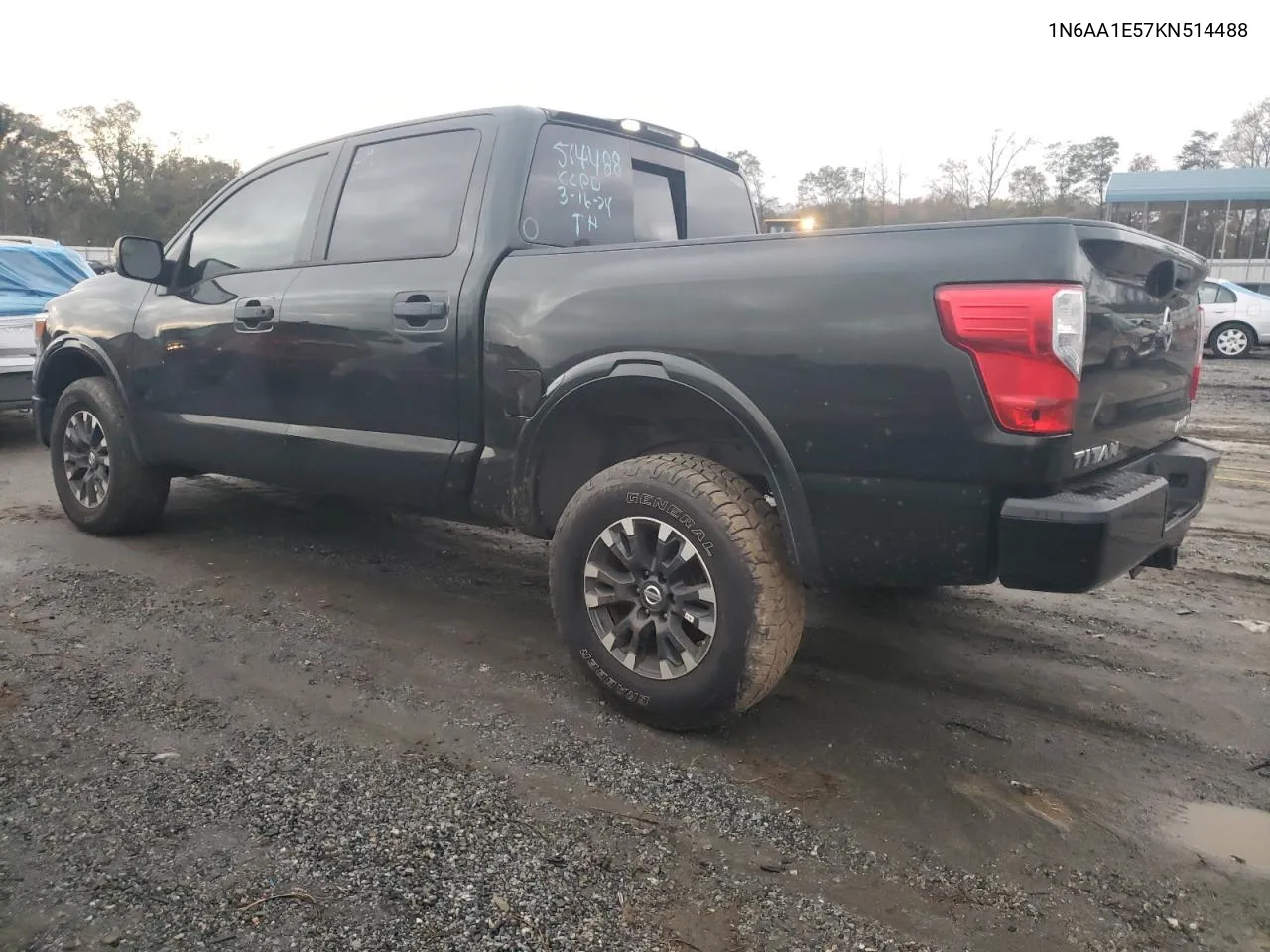 2019 Nissan Titan Sv VIN: 1N6AA1E57KN514488 Lot: 79879184