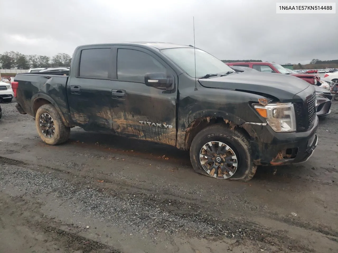 2019 Nissan Titan Sv VIN: 1N6AA1E57KN514488 Lot: 79879184