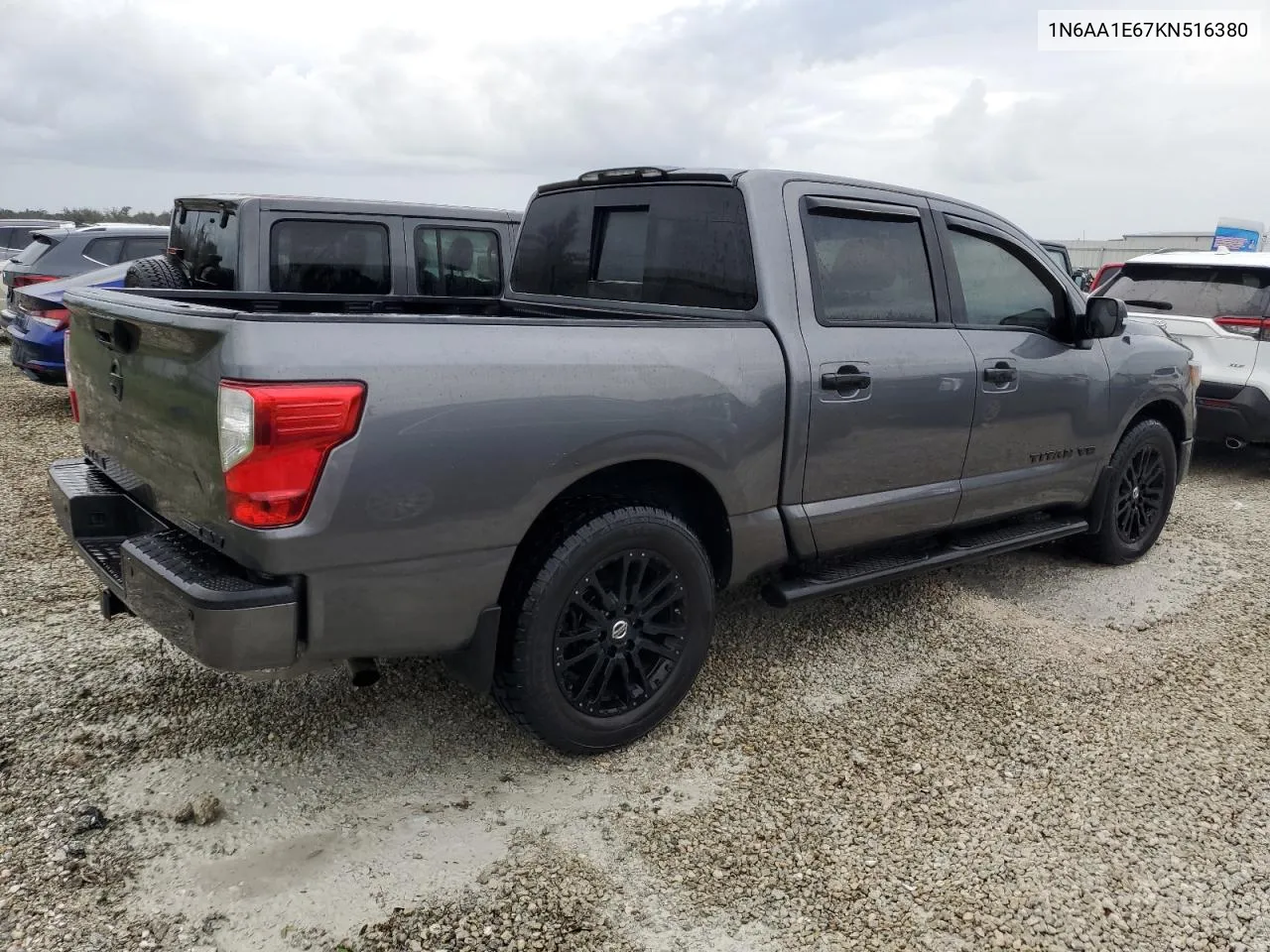 2019 Nissan Titan Platinum Reserve VIN: 1N6AA1E67KN516380 Lot: 80039534