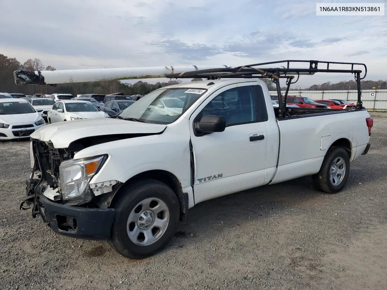 2019 Nissan Titan S VIN: 1N6AA1R83KN513861 Lot: 80060784