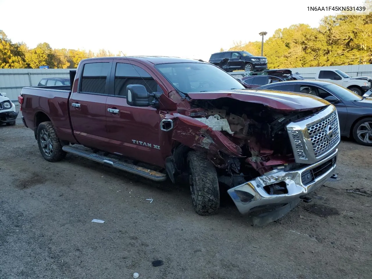 2019 Nissan Titan Xd Sl VIN: 1N6AA1F45KN531439 Lot: 80452324