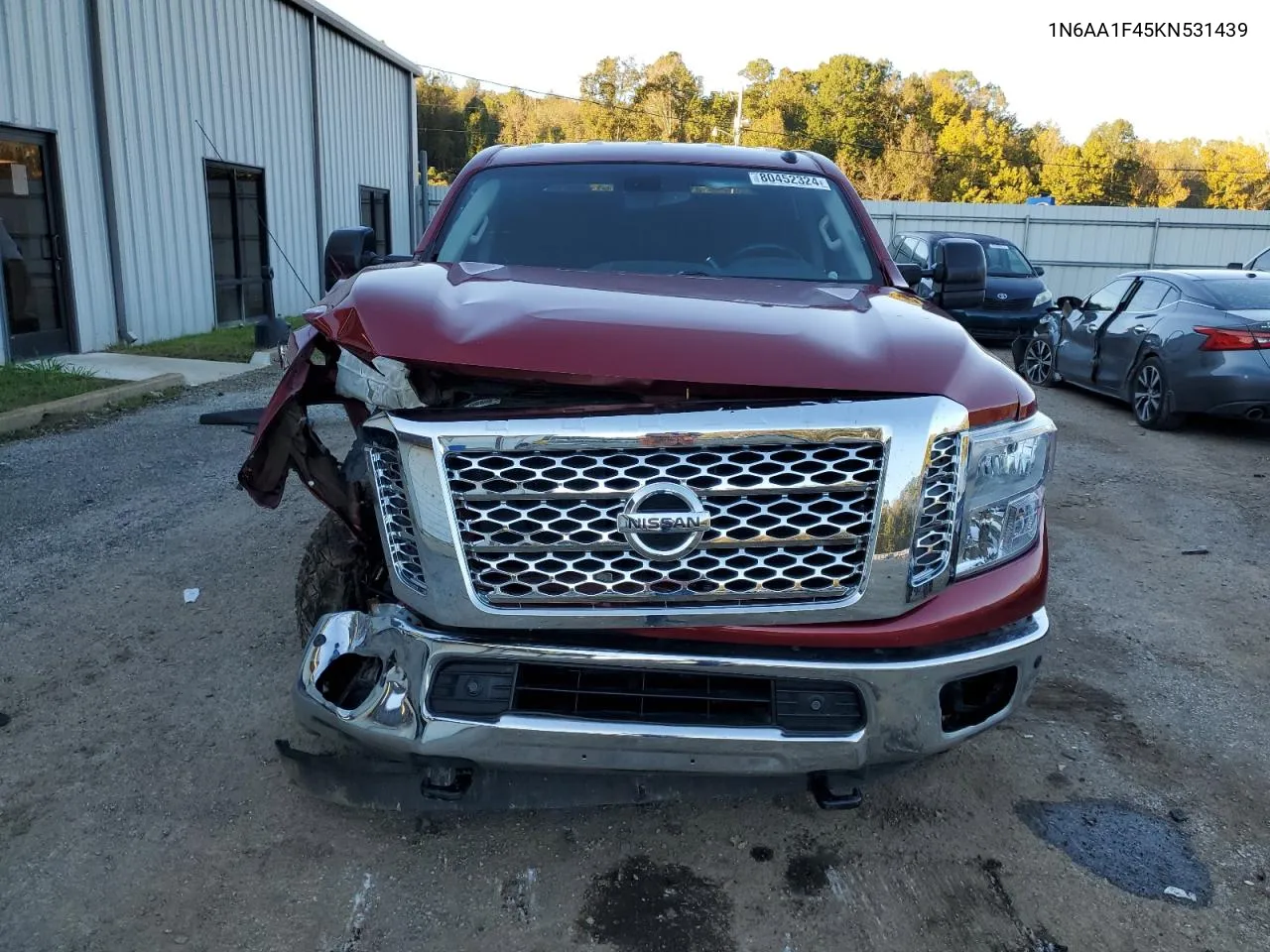 2019 Nissan Titan Xd Sl VIN: 1N6AA1F45KN531439 Lot: 80452324