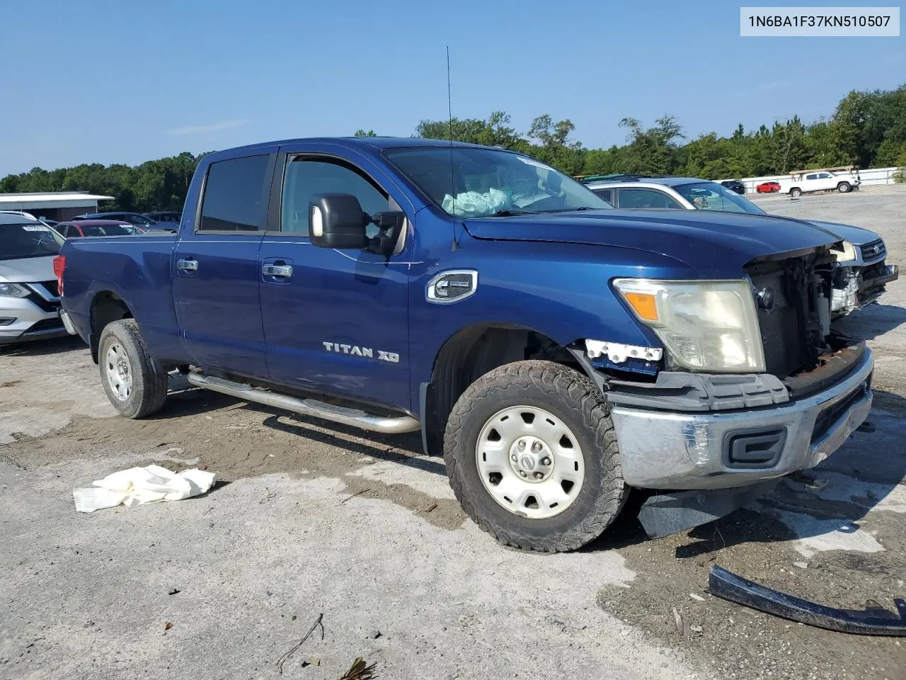 2019 Nissan Titan Xd S VIN: 1N6BA1F37KN510507 Lot: 81160924