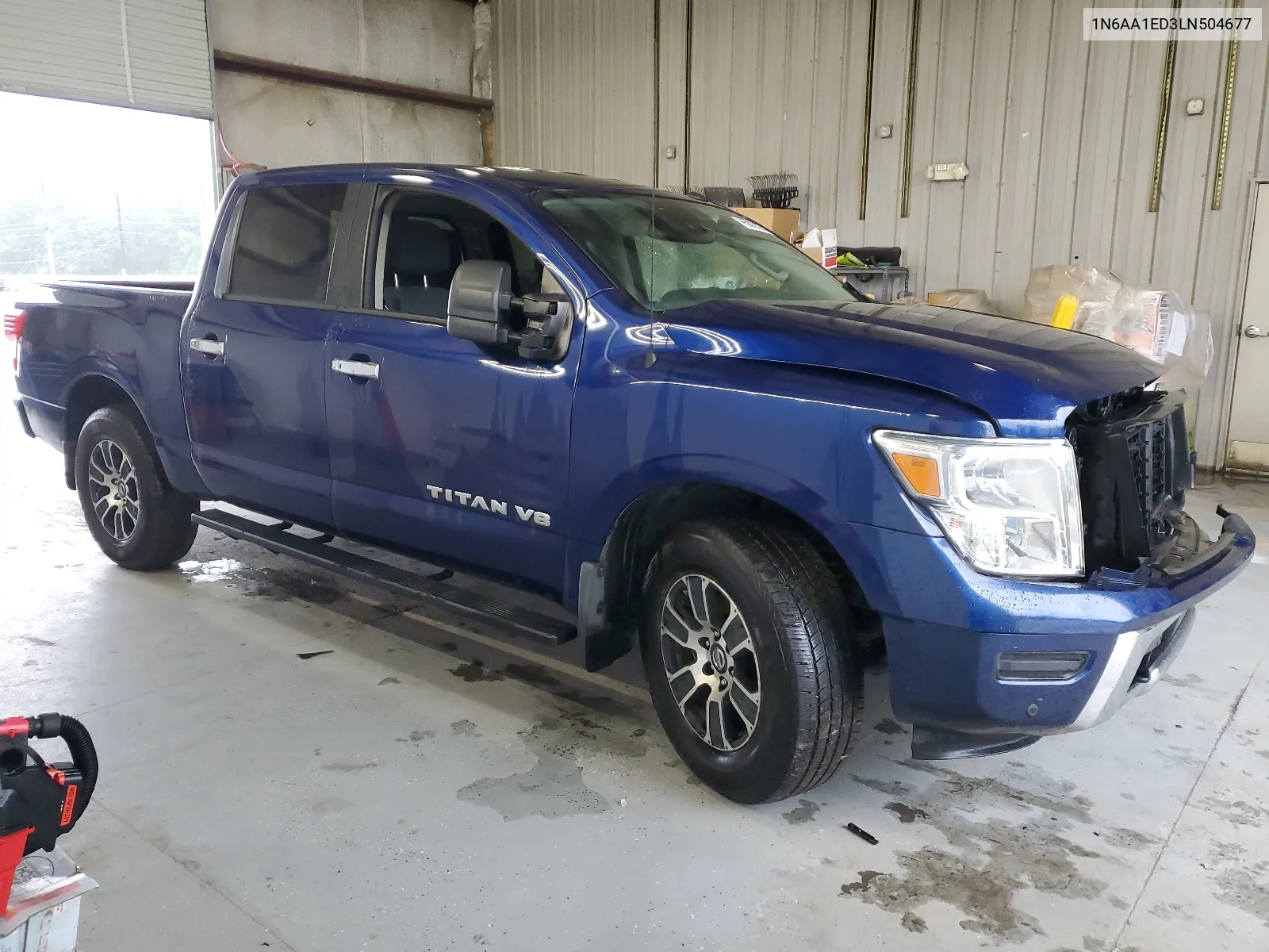 1N6AA1ED3LN504677 2020 Nissan Titan Sv