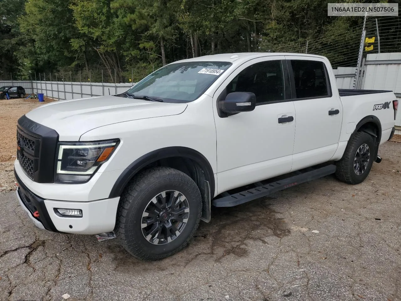 2020 Nissan Titan Sv VIN: 1N6AA1ED2LN507506 Lot: 71918954