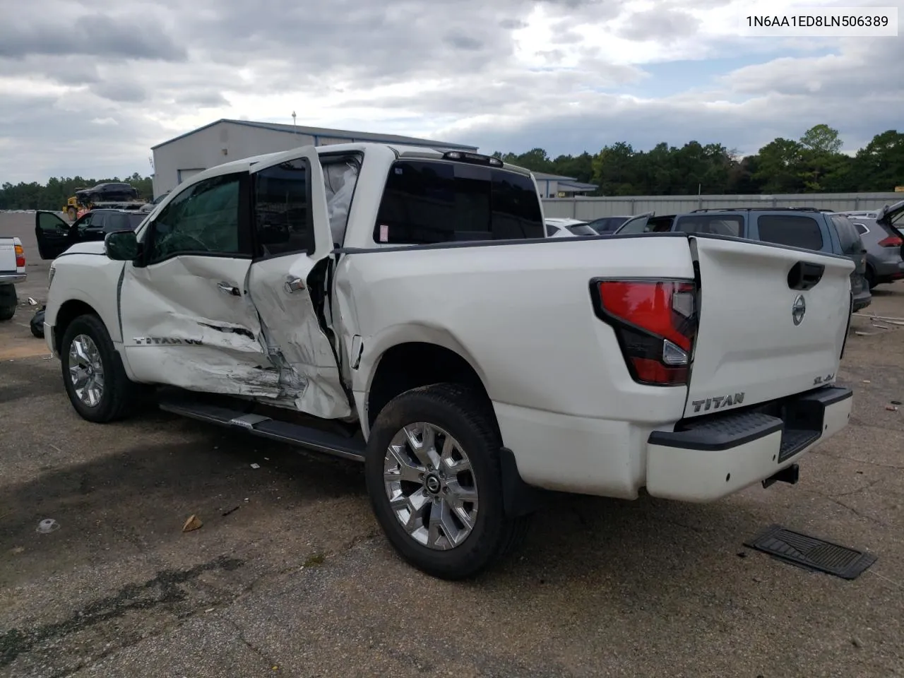 2020 Nissan Titan Sv VIN: 1N6AA1ED8LN506389 Lot: 72954834