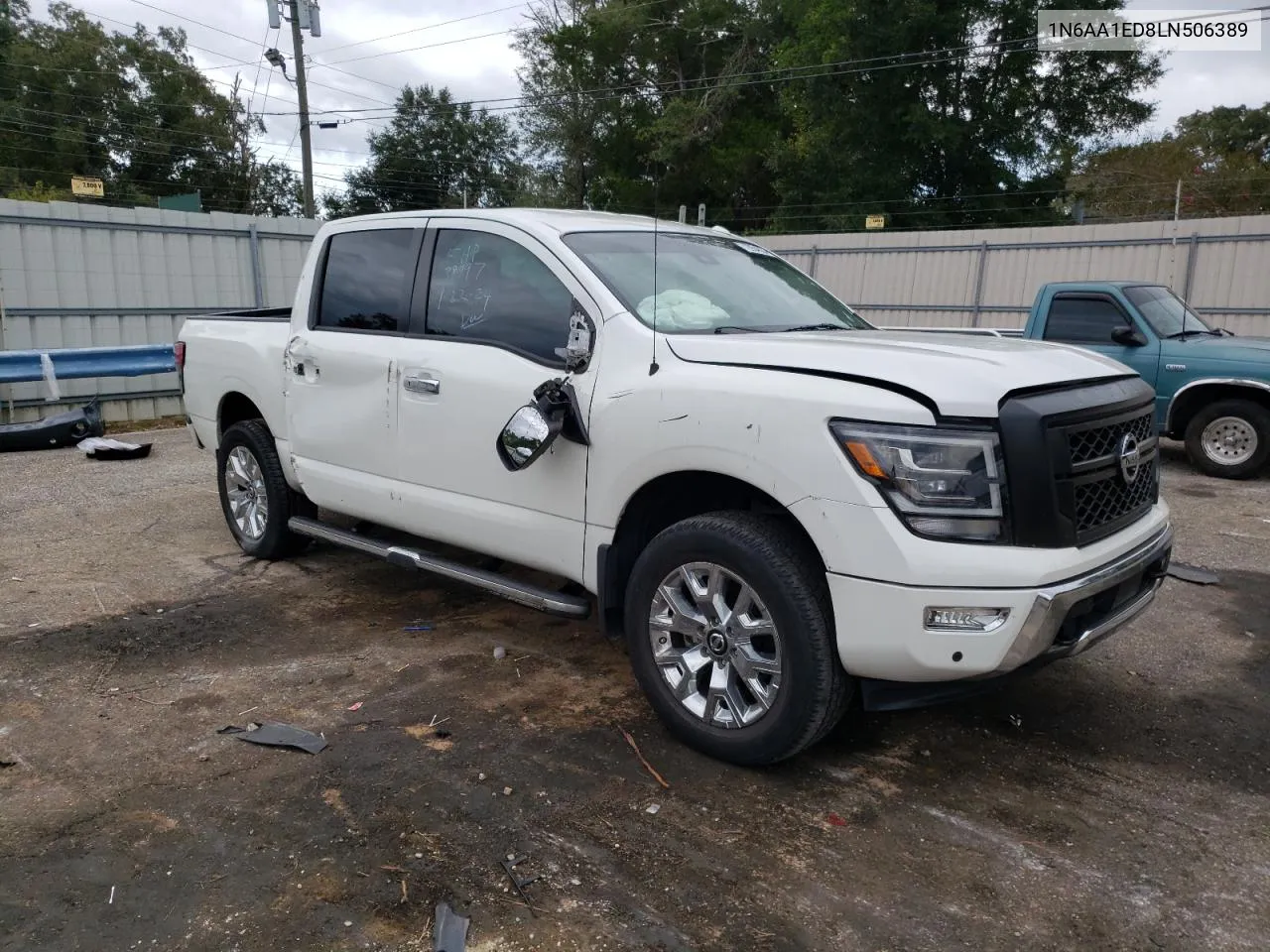 2020 Nissan Titan Sv VIN: 1N6AA1ED8LN506389 Lot: 72954834