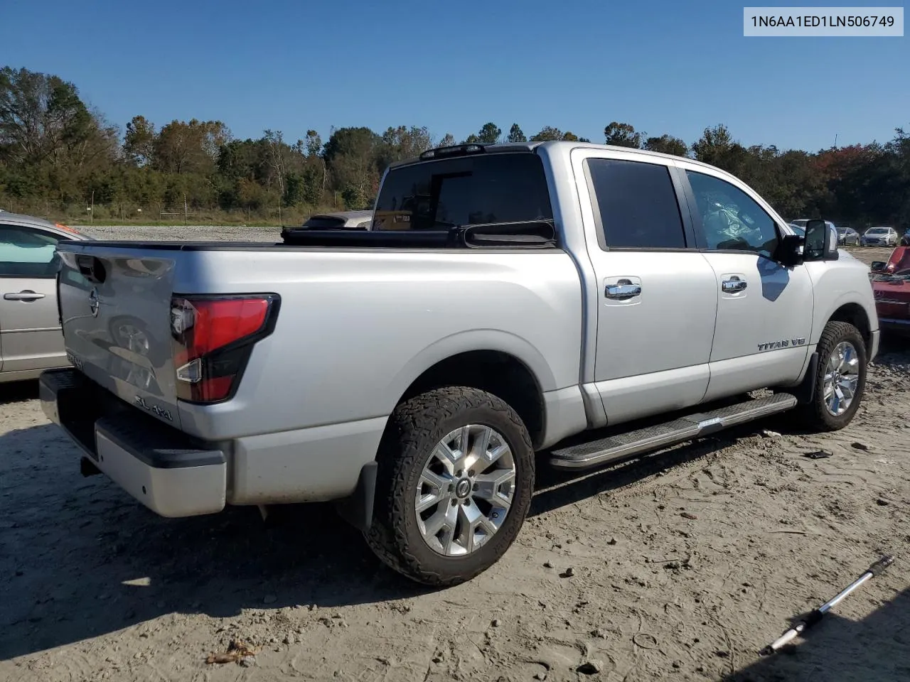 2020 Nissan Titan Sv VIN: 1N6AA1ED1LN506749 Lot: 77303984