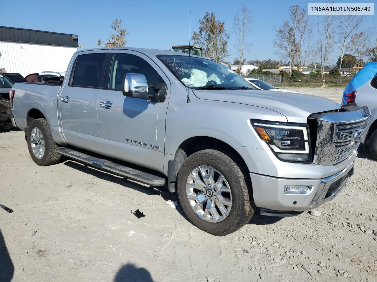 2020 Nissan Titan Sv VIN: 1N6AA1ED1LN506749 Lot: 77303984