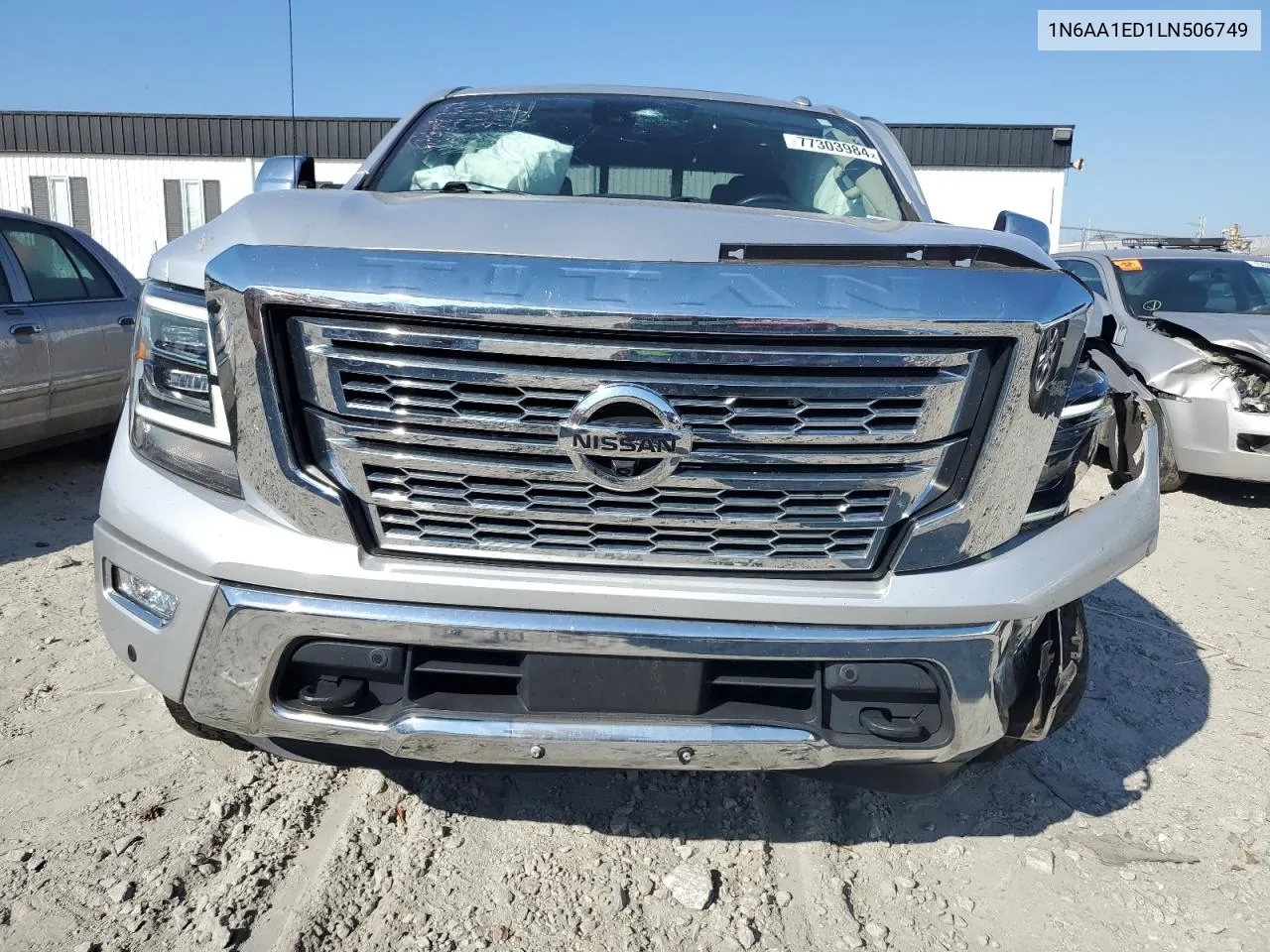 2020 Nissan Titan Sv VIN: 1N6AA1ED1LN506749 Lot: 77303984