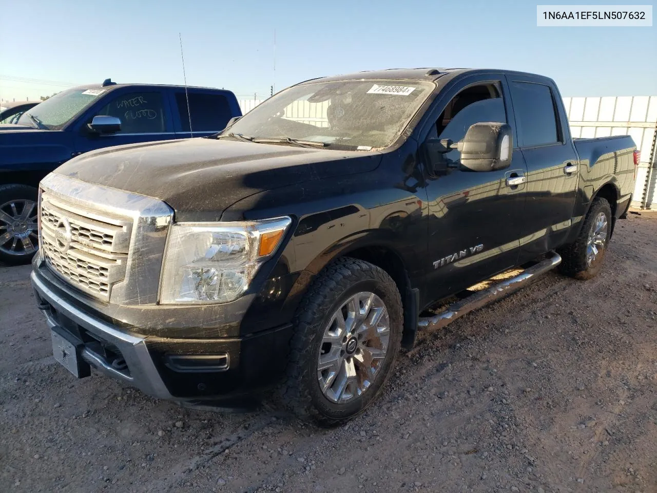 2020 Nissan Titan Sv VIN: 1N6AA1EF5LN507632 Lot: 77468984