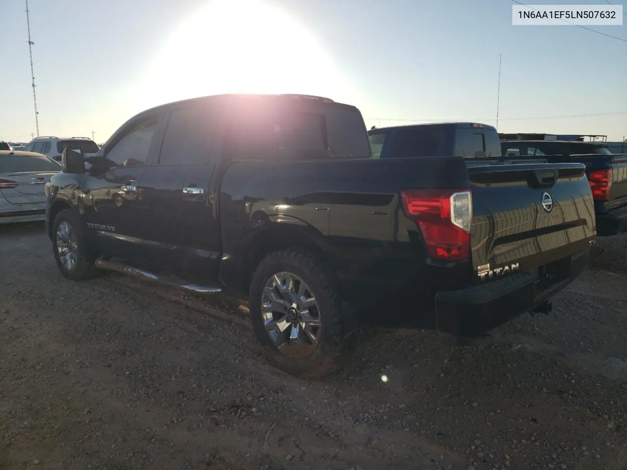 2020 Nissan Titan Sv VIN: 1N6AA1EF5LN507632 Lot: 77468984