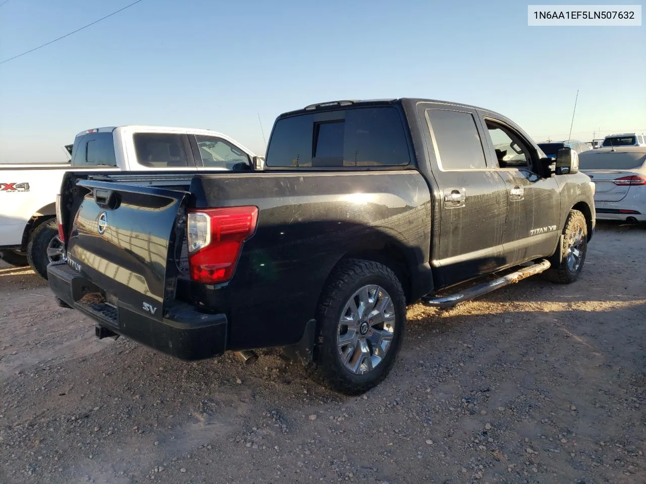 2020 Nissan Titan Sv VIN: 1N6AA1EF5LN507632 Lot: 77468984