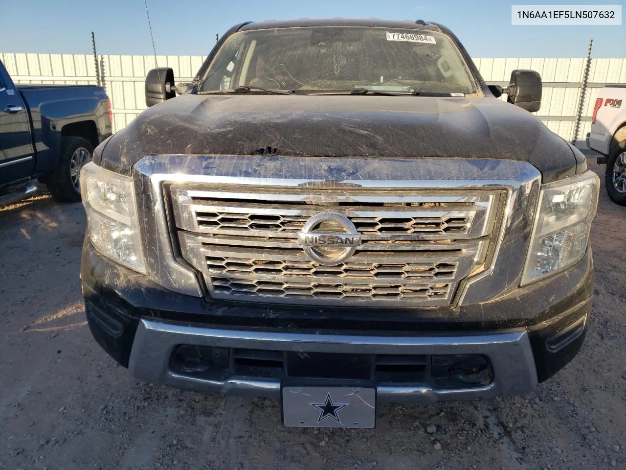 2020 Nissan Titan Sv VIN: 1N6AA1EF5LN507632 Lot: 77468984