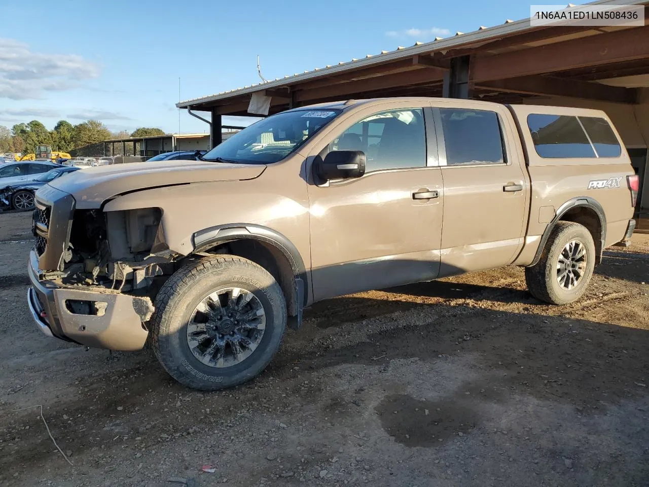 2020 Nissan Titan Sv VIN: 1N6AA1ED1LN508436 Lot: 80917304