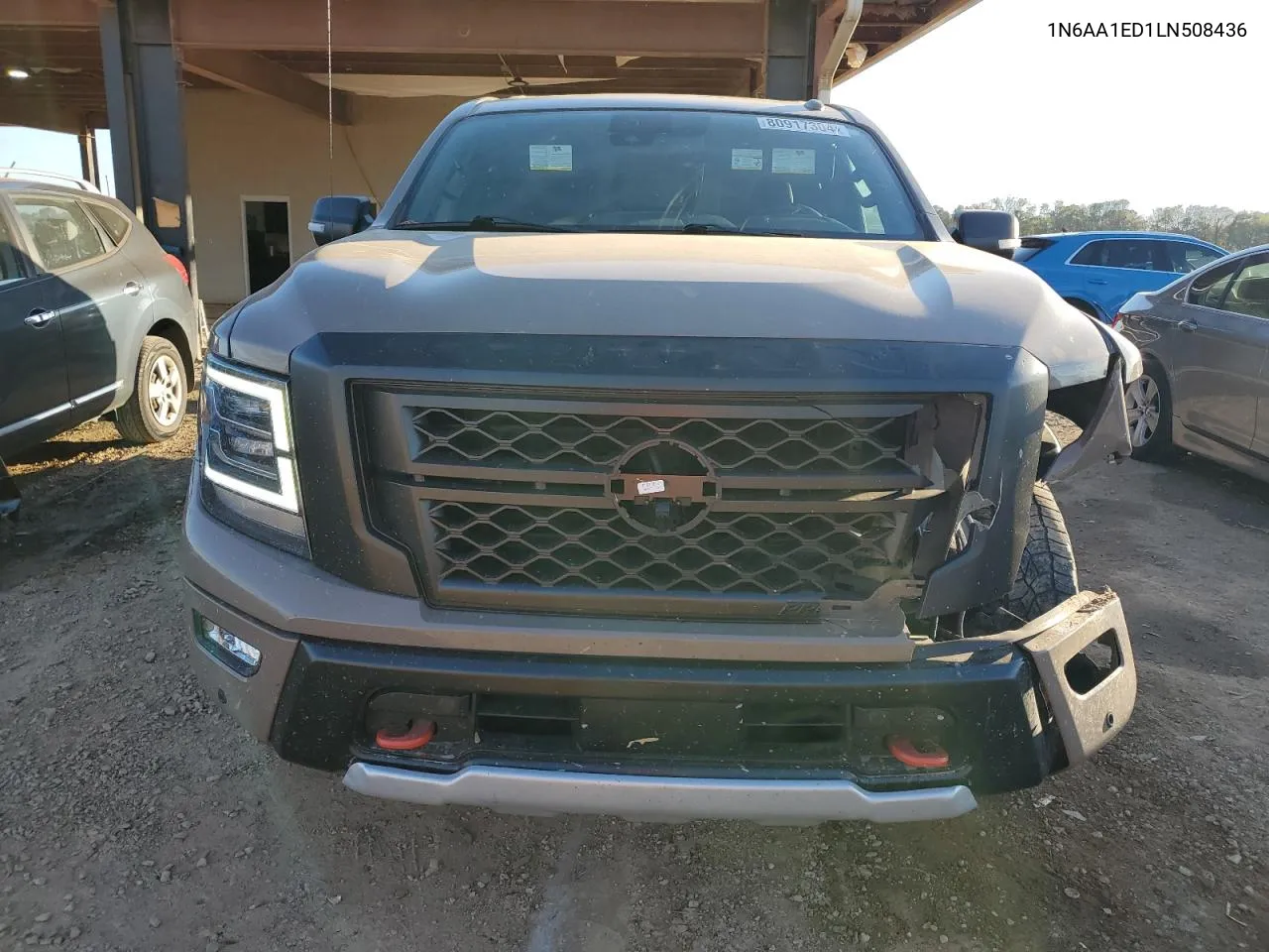 2020 Nissan Titan Sv VIN: 1N6AA1ED1LN508436 Lot: 80917304