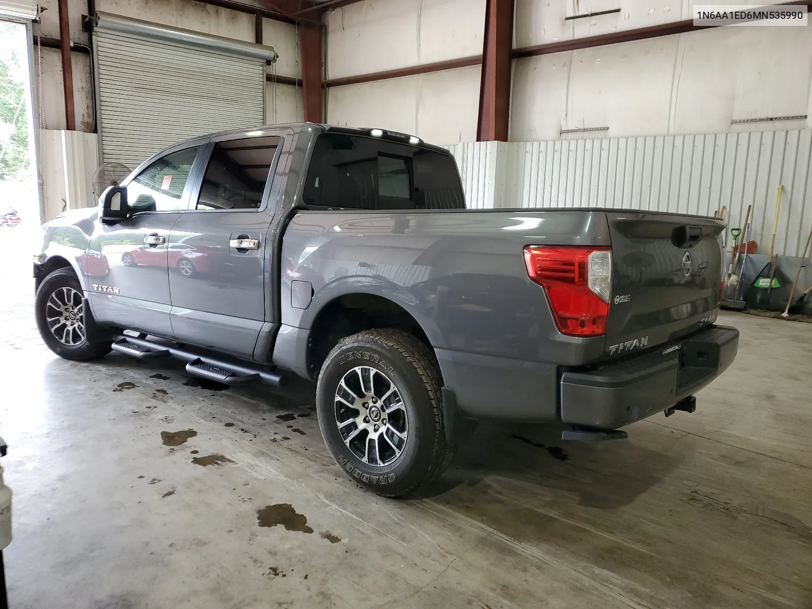 2021 Nissan Titan Sv VIN: 1N6AA1ED6MN535990 Lot: 64893374