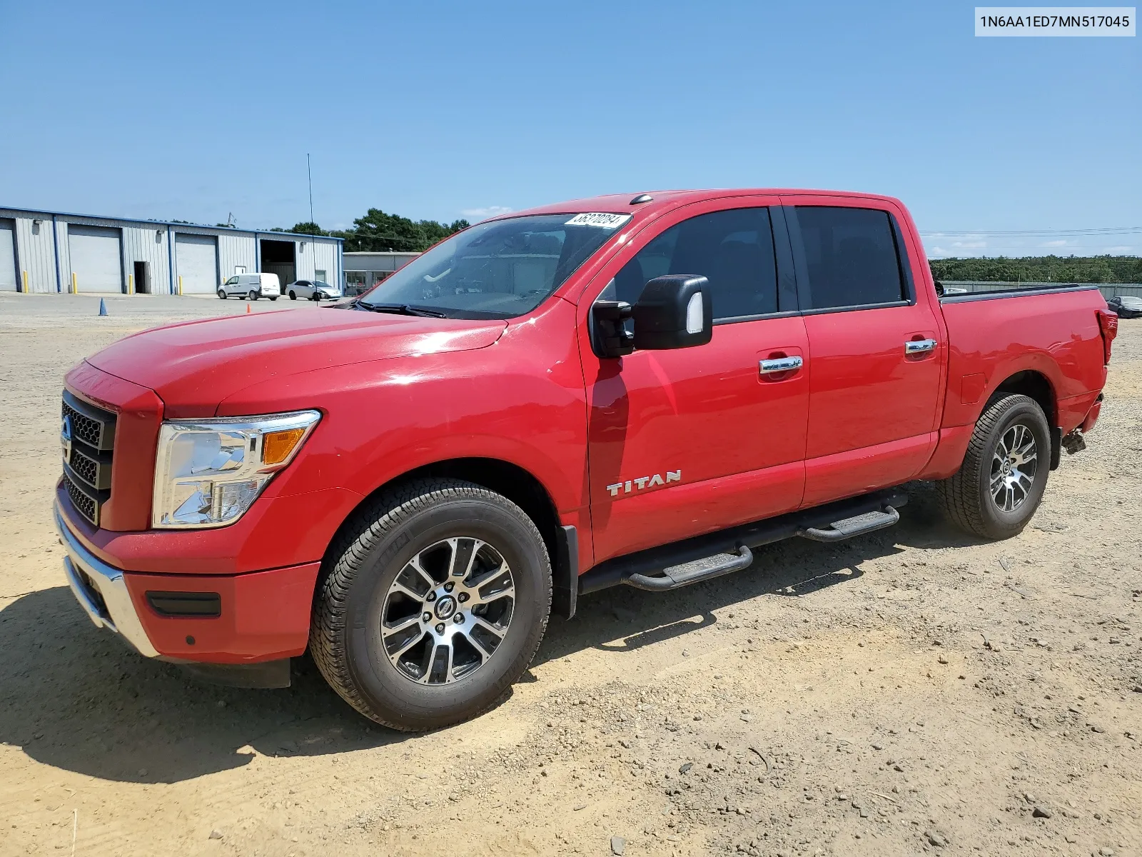 2021 Nissan Titan Sv VIN: 1N6AA1ED7MN517045 Lot: 66370284