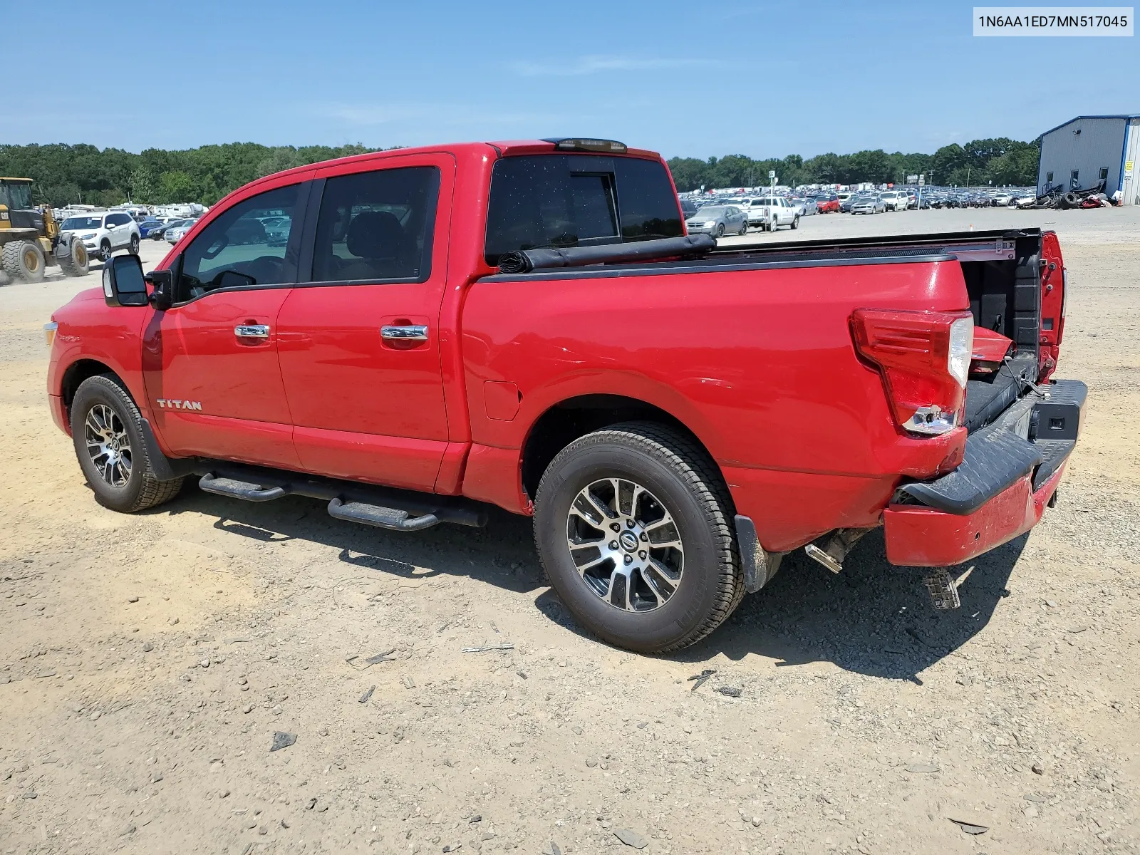 2021 Nissan Titan Sv VIN: 1N6AA1ED7MN517045 Lot: 66370284