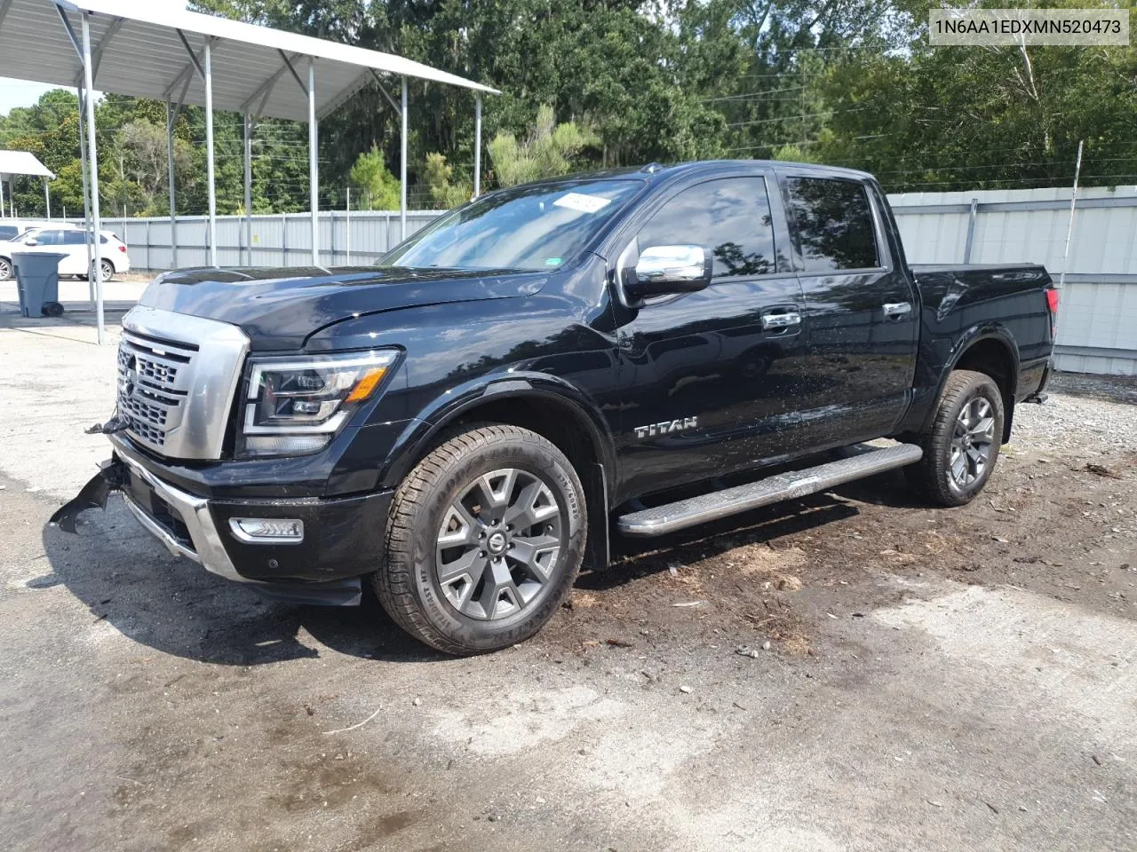 1N6AA1EDXMN520473 2021 Nissan Titan Sv