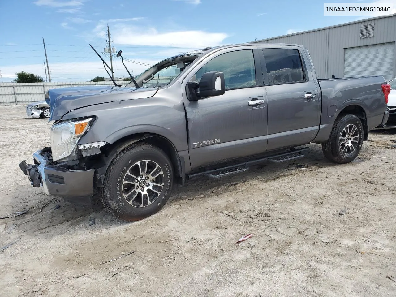 2021 Nissan Titan Sv VIN: 1N6AA1ED5MN510840 Lot: 69127744