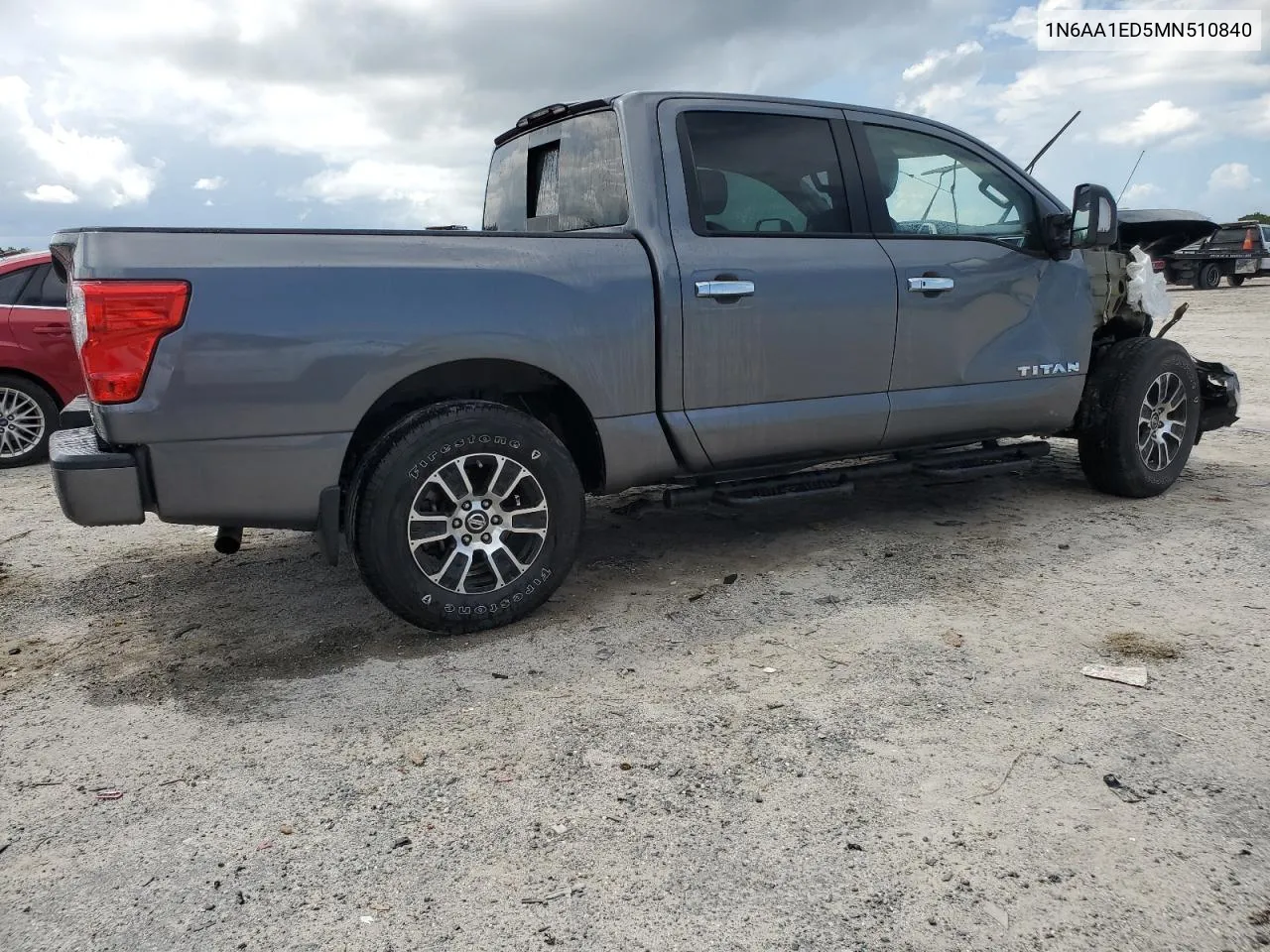 2021 Nissan Titan Sv VIN: 1N6AA1ED5MN510840 Lot: 69127744