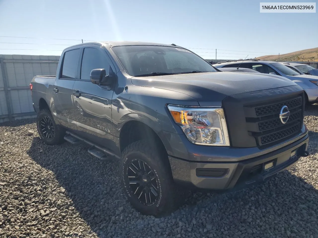 2021 Nissan Titan S VIN: 1N6AA1EC0MN523969 Lot: 69465404