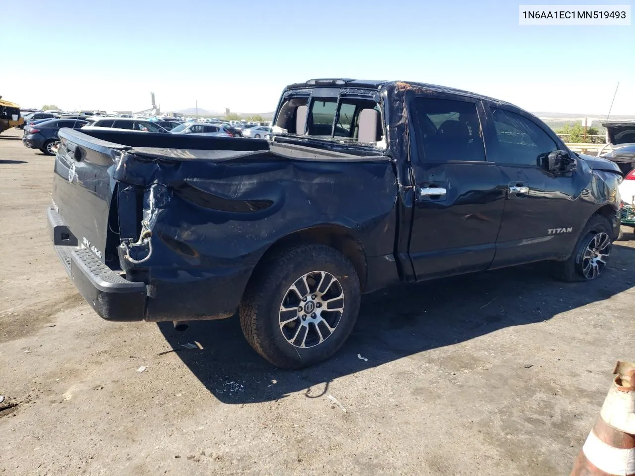 1N6AA1EC1MN519493 2021 Nissan Titan S