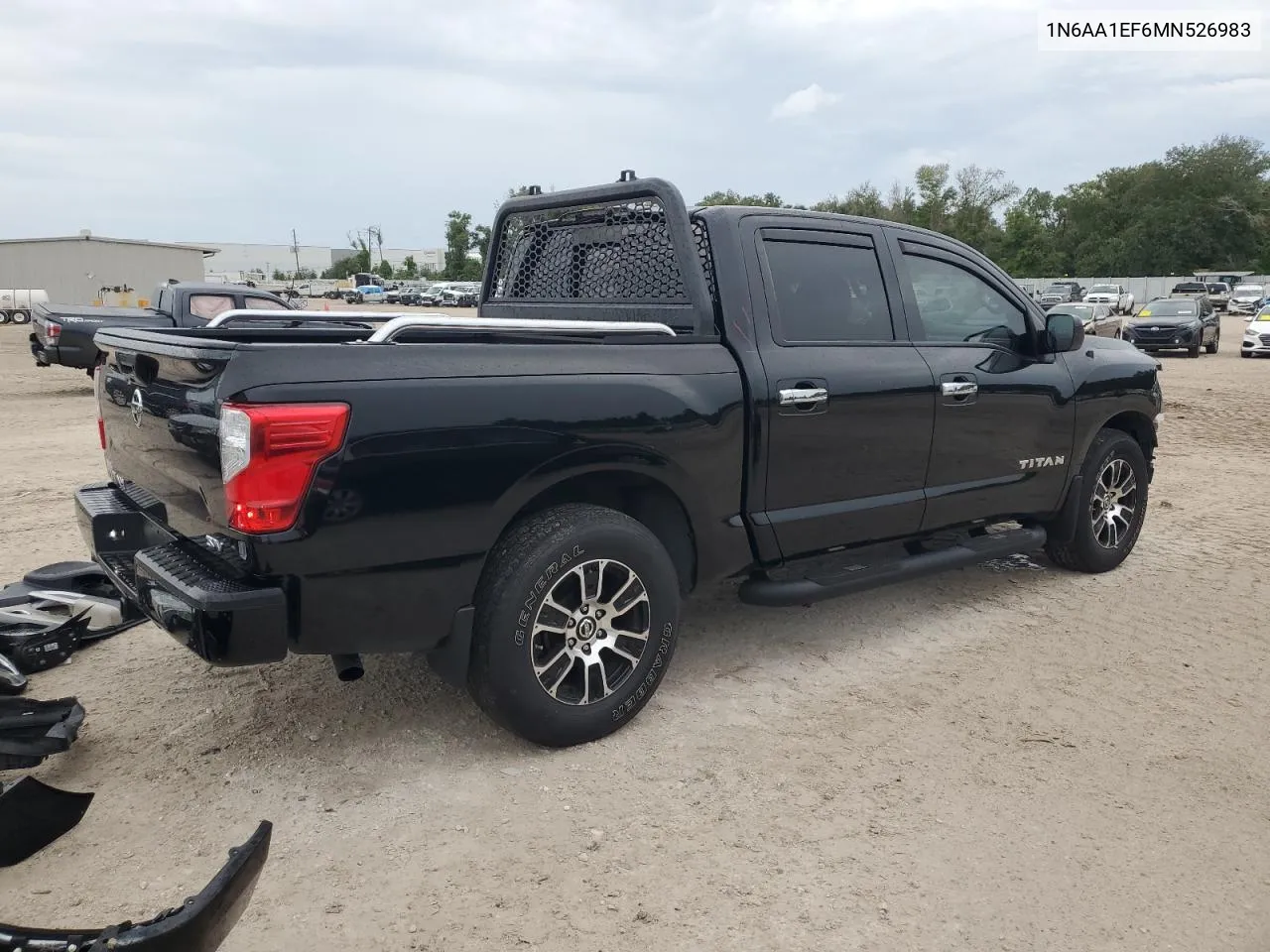 2021 Nissan Titan Sv VIN: 1N6AA1EF6MN526983 Lot: 72445374