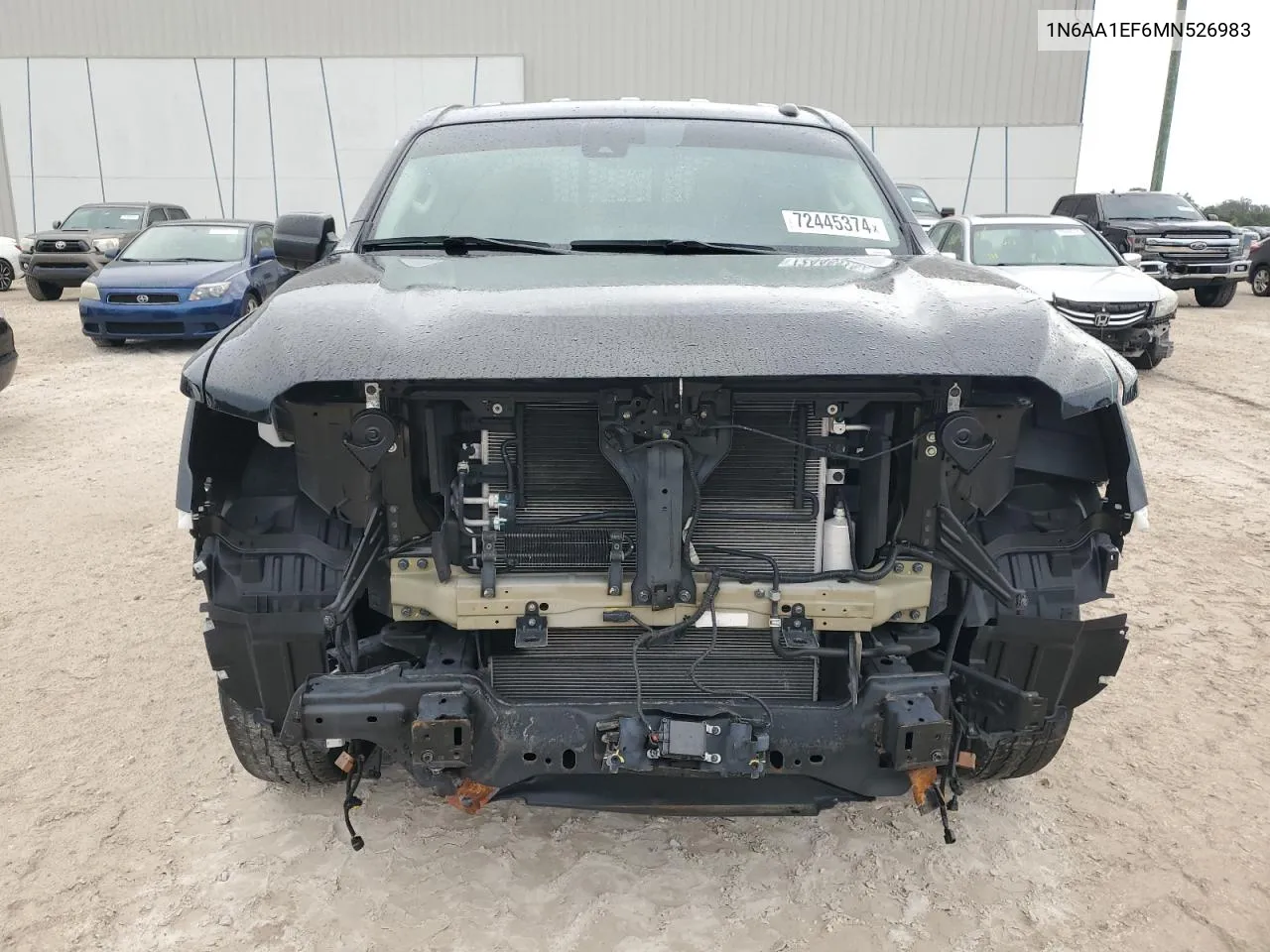 2021 Nissan Titan Sv VIN: 1N6AA1EF6MN526983 Lot: 72445374