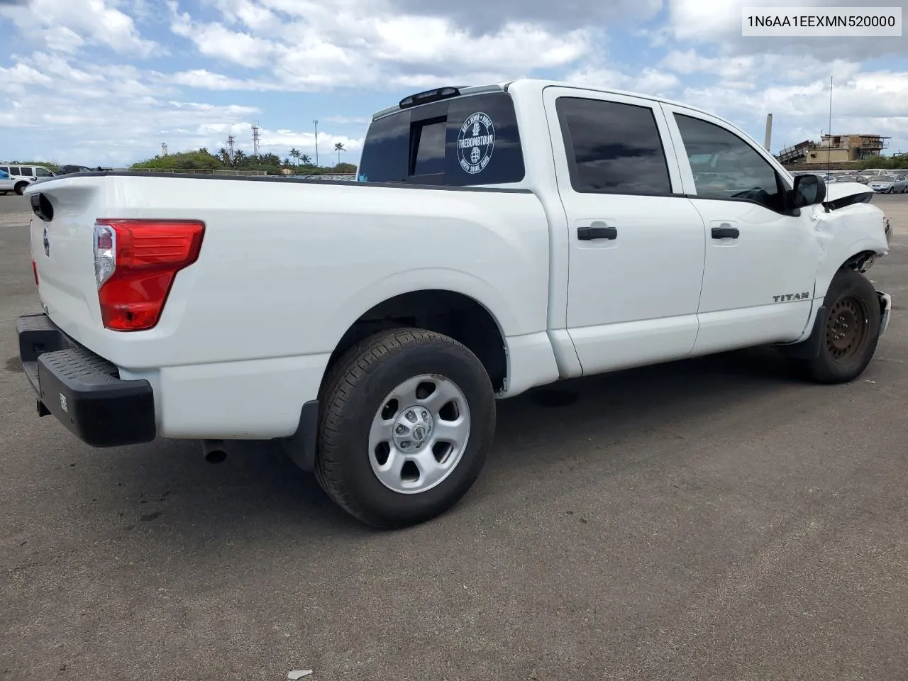 1N6AA1EEXMN520000 2021 Nissan Titan S