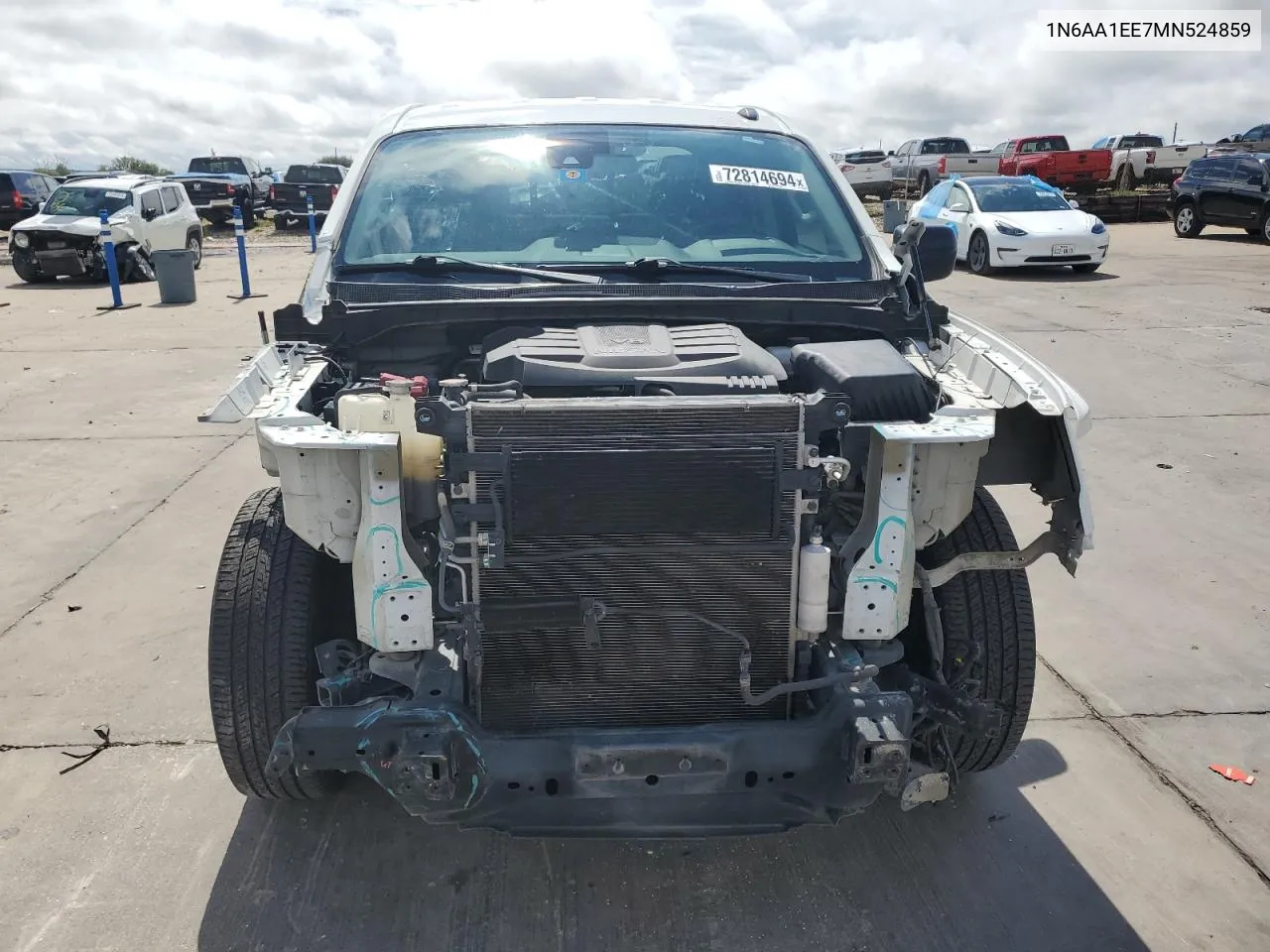 2021 Nissan Titan S VIN: 1N6AA1EE7MN524859 Lot: 72814694