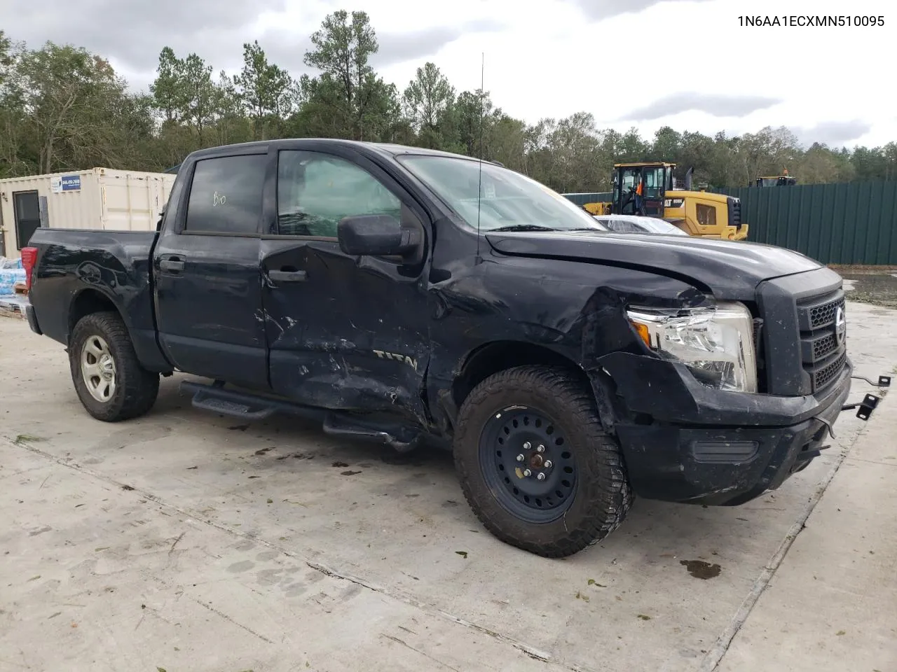 2021 Nissan Titan S VIN: 1N6AA1ECXMN510095 Lot: 73009354