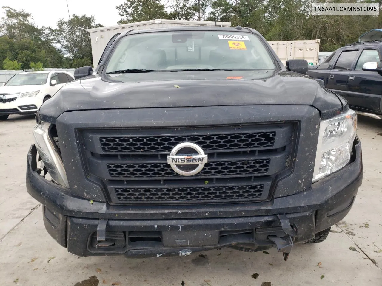 1N6AA1ECXMN510095 2021 Nissan Titan S