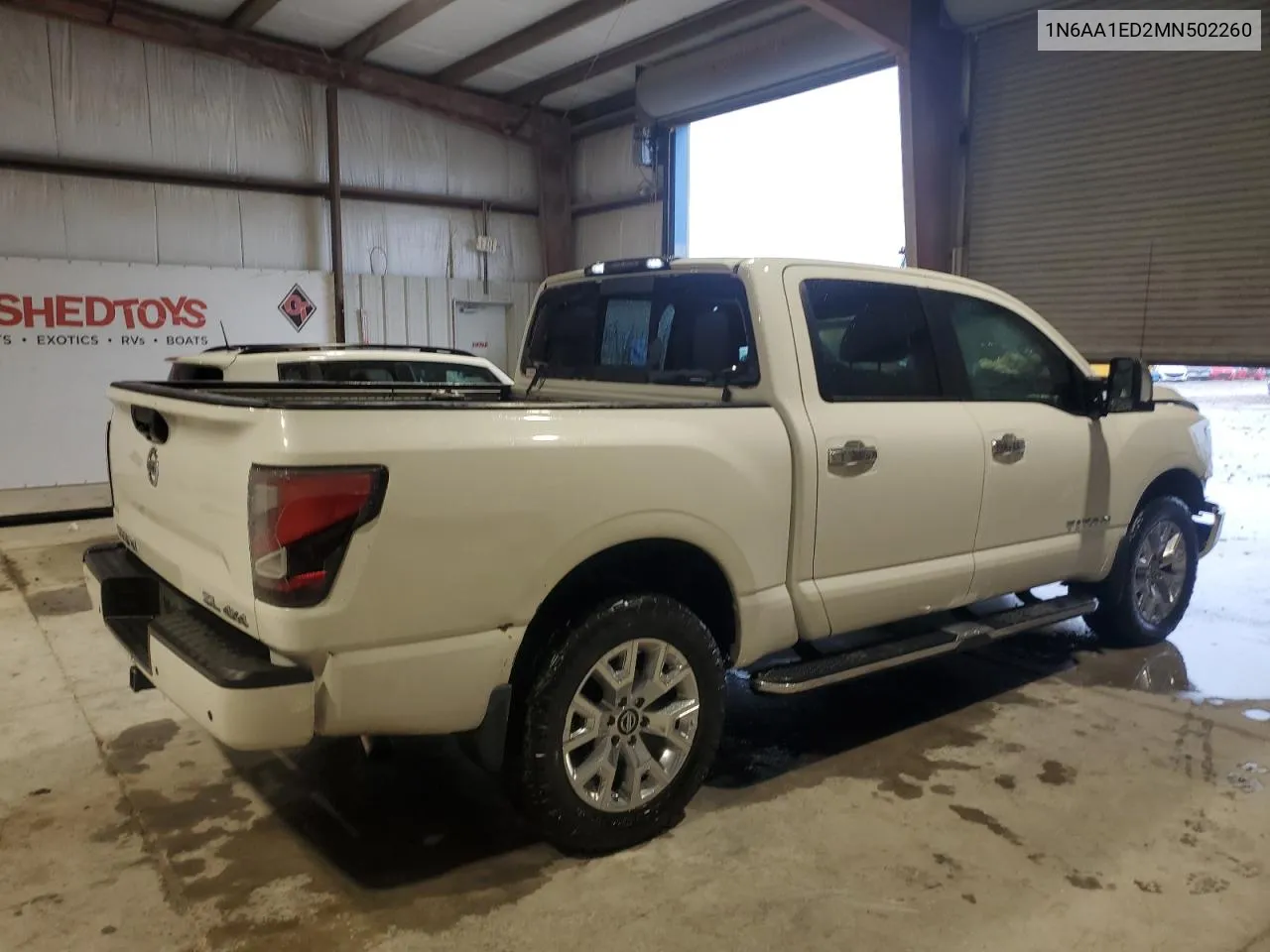 2021 Nissan Titan Sv VIN: 1N6AA1ED2MN502260 Lot: 73021224