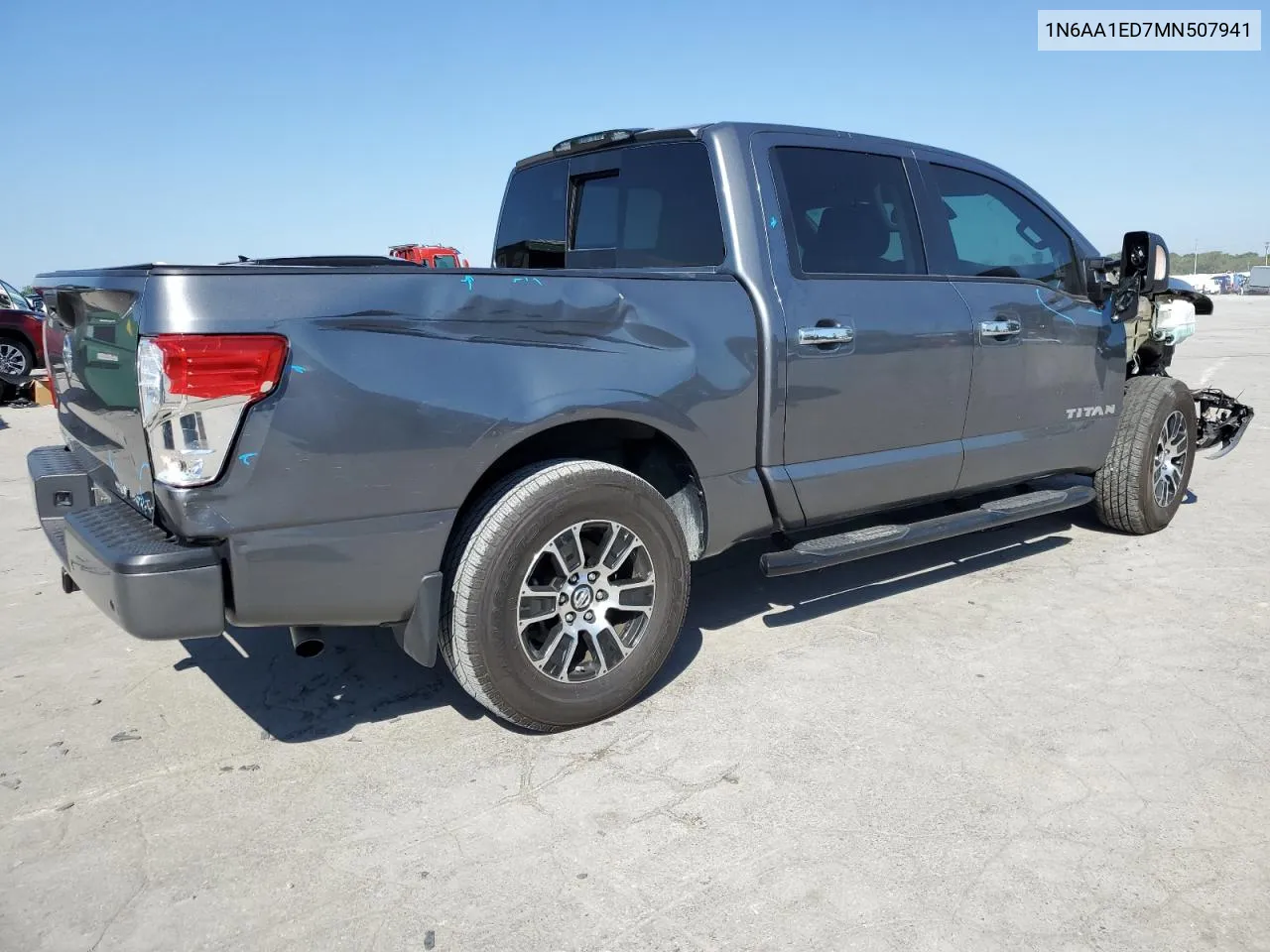 2021 Nissan Titan Sv VIN: 1N6AA1ED7MN507941 Lot: 73511124