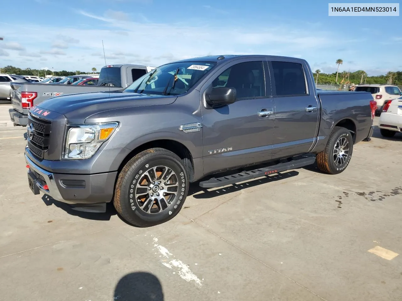 2021 Nissan Titan Sv VIN: 1N6AA1ED4MN523014 Lot: 73864684