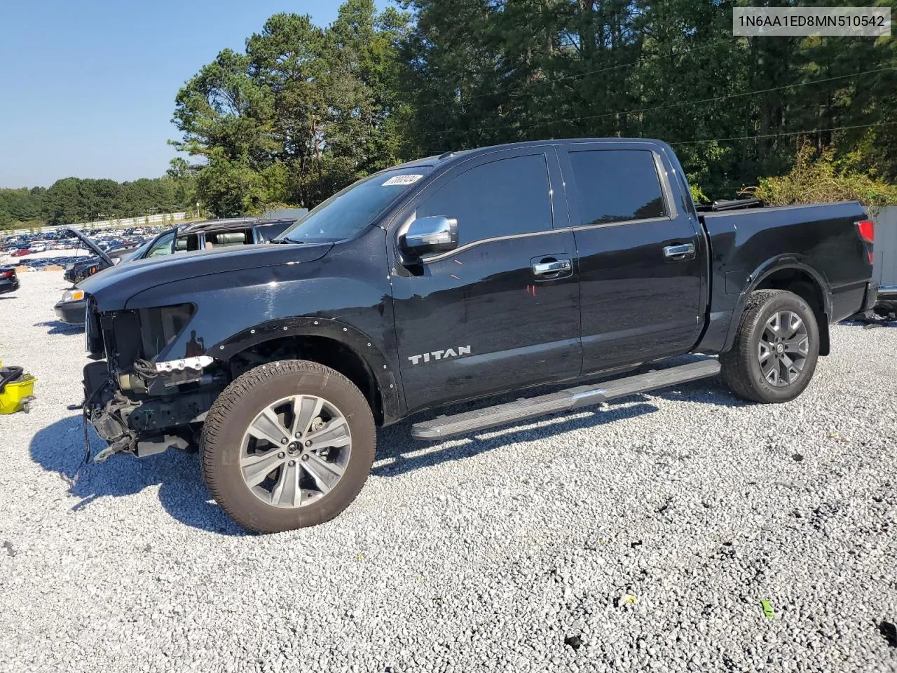 2021 Nissan Titan Sv VIN: 1N6AA1ED8MN510542 Lot: 73882434