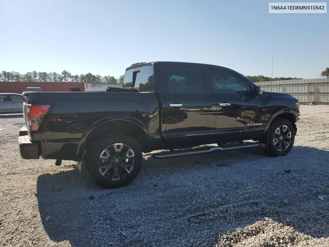 2021 Nissan Titan Sv VIN: 1N6AA1ED8MN510542 Lot: 73882434