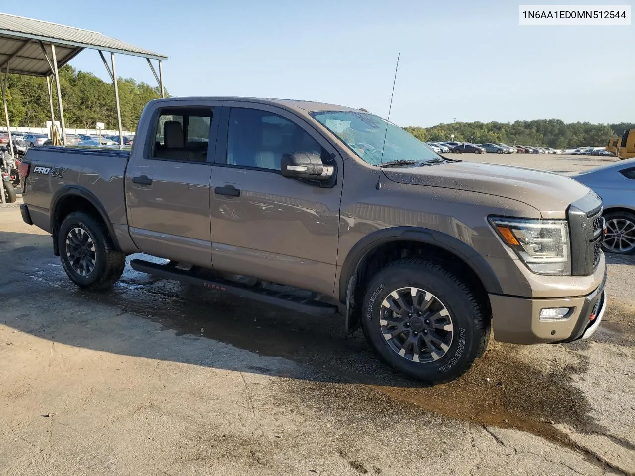 2021 Nissan Titan Sv VIN: 1N6AA1ED0MN512544 Lot: 73992344